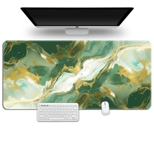 Tappetino per Mouse superficie liscia in tessuto con bordi cuciti per uso PC personalizzato stampato impermeabile XXL grande tappetino per Mouse da gioco Anime - Product Image 1