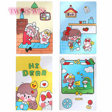 A5 Car Line Book simpatico Cartoon Notepad premio per studenti composizione morbida quaderno creativo Notebook3462 - Product Image 6