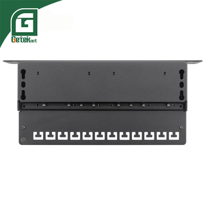 GETEKnet Cat 6 & Cat 6a RJ45ネットワークパッチパネル12 & 24ポートFTPシールド通信部品 - Product Image 2