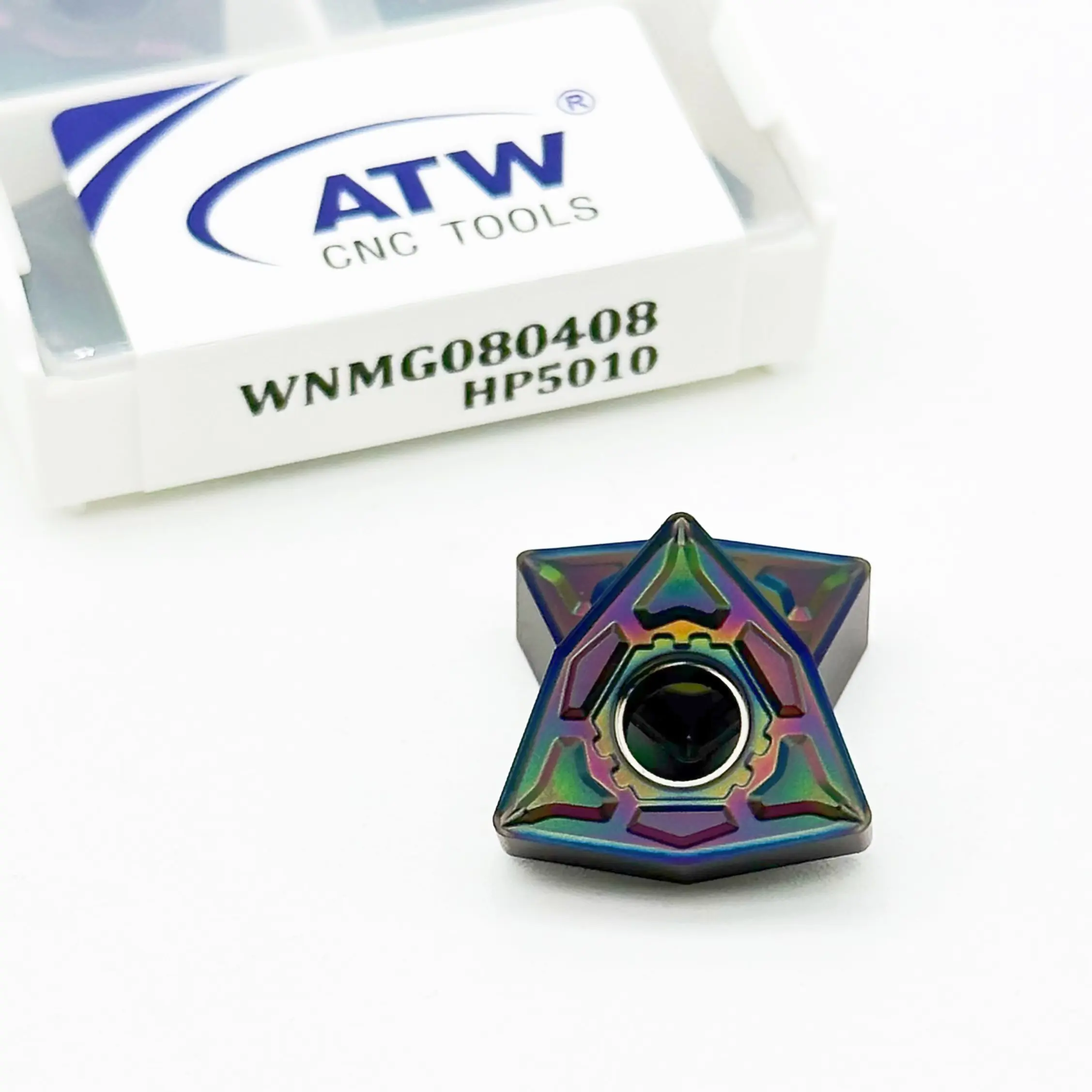 ATW WNMG080408 /04/12 HP5010 CNC endekslenebilir kesme aletleri torna işleme Tungsten karbür dönüm ekler