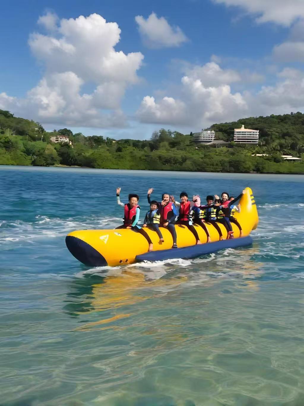 bateau banane à une rangée pour 6 personnes