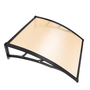 Shandong eyaleti polikarbonat levha pc plastik panel AYDINLATMA güneş kapı tente balkon gölgelik yağmur kılıfı dükkan ön gölgelik - Product Image 4