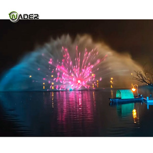 Groothandelsprijs Hoge Kwaliteit Waterscherm Film Grootschalige Outdoor Performance Waterpartij 3d Image Water Film - Product Image 2