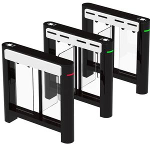 RFID & Fingerabdruck-Scanner Zugangs kontrolle Swing Barrier Speed Gate Drehkreuz system Sicherheit Drehkreuz stil - Product Image 2