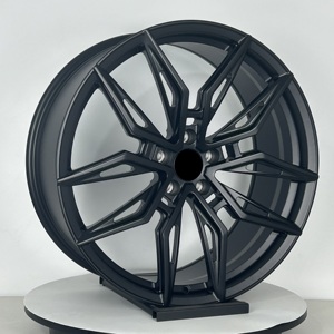 Jantes en alliage de voiture de tourisme personnalisées 15-24 pouces 5x114.3 5x112 Jantes de course noires légères pour Audi BMW F30 E90 E60 F10 E46 - Product Image 3