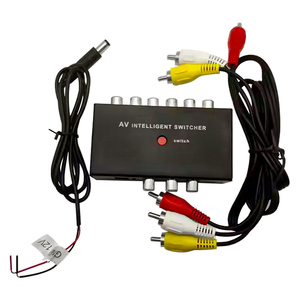 2 Port AV <strong>Audio</strong> and <strong>Video</strong> RCA 2 in 1 Out Switcher Automatic Manual <strong>Switch</strong> Selector Junction Box AV Switcher - Product Image 3