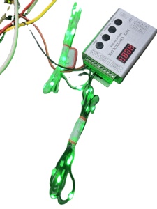 Guirnalda de luces para exteriores IP65, 5V, 12V, WS2811 Pixel, RGB, luces LED de cadena de semillas para decoración de árboles de Navidad, iluminación con motivos - Product Image 3