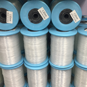 SOJI, venta al por mayor, Rollo grande, 0,2mm-1mm, nailon transparente, línea de pesca de alta resistencia, cadena de abalorios de cristal no elástica - Product Image 1