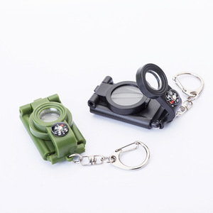 Đa chức năng Kính thiên văn <span class=keywords><strong>mini</strong></span> LED Đèn pin Kính lúp la bàn vòng chìa khóa 4 trong 1 - Product Image 4