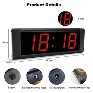 Jhering 7 Segment Light Panel LED Digital Timer Nummern anzeige 4 Ziffern 4 Zoll 9999 Tage Digital zähler