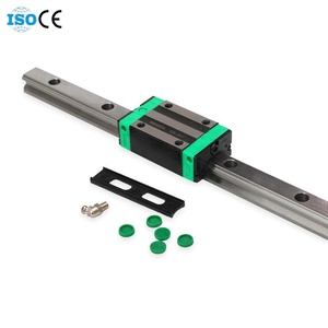Guía de movimiento lineal de bloque de riel lineal CNC serie HG de longitud personalizada de alta precisión