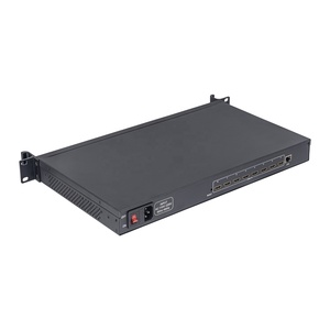 8チャンネルSRTRTMP RTSP H.265 H.264 HDMI-IPビデオキャプチャカードボックスLiveストリーミングエンコーダー1UラックNVRIPTV - Product Image 4