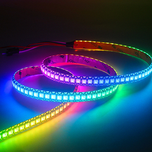 Смарт-лента RGB, 5 В, 12 В, Ws2812, Ws2811, RGBIC, 60 светодиодов, 144 светодиодов, полноцветная светодиодная лента ws2812 - Product Image 3