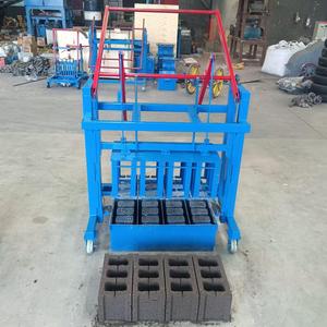 Completamente cemento pavimentatore posa strada sabbia mattone cavo produttore di blocco che fa il prezzo della macchina per la vendita