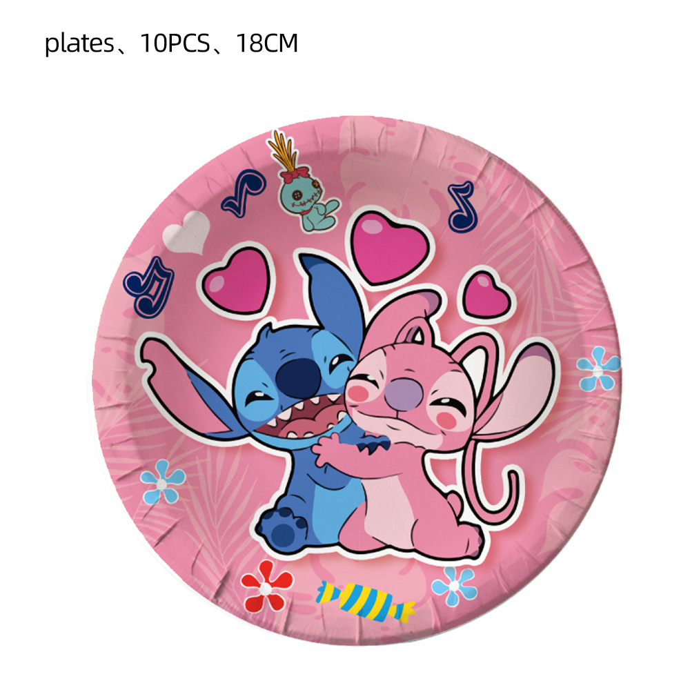 Assiettes de 7 pouces - 10 pièces