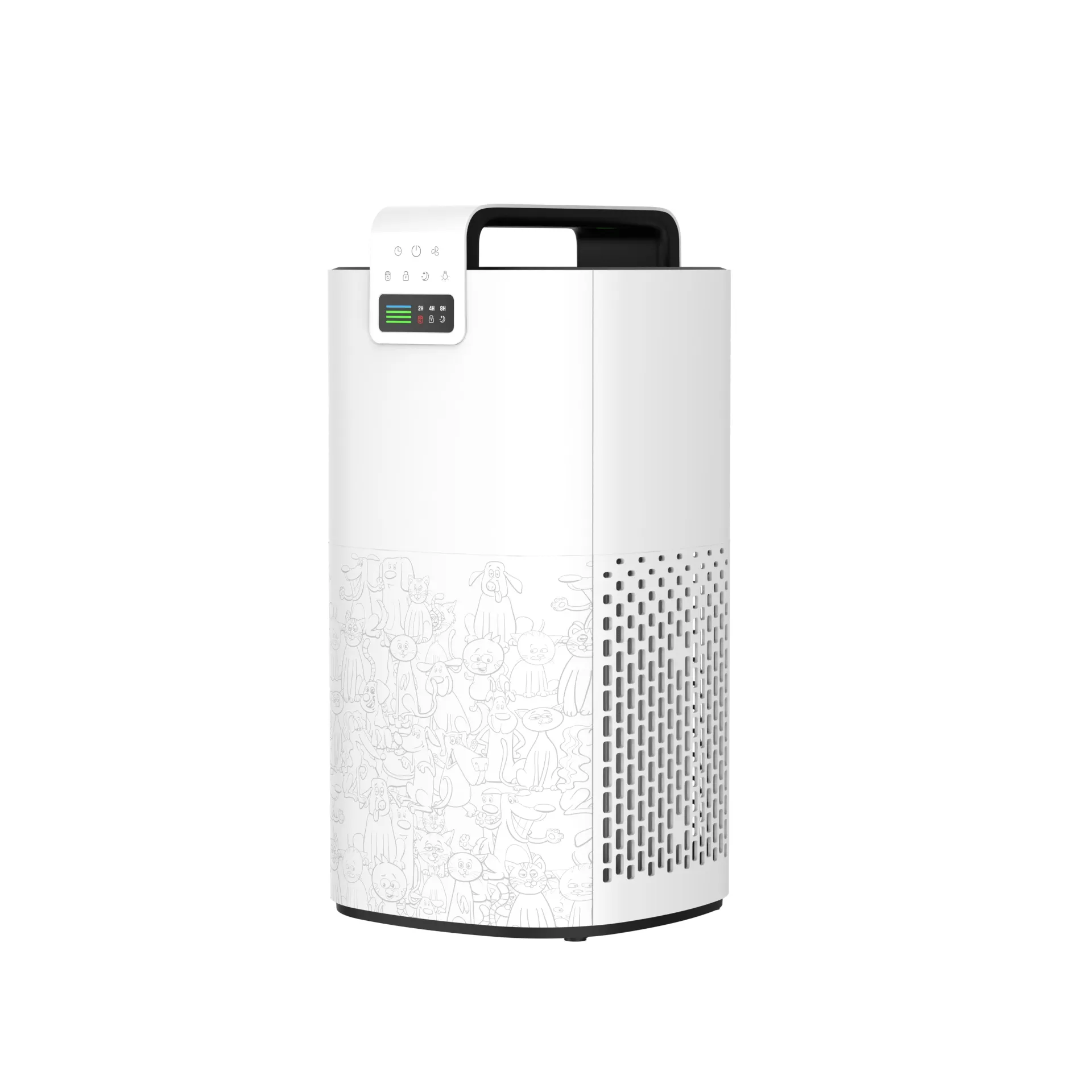 JNUO воздухоочиститель с фильтром HEPA Aktivkohlefilter пресс-форма для инъекций Ароматерапия очиститель воздуха
