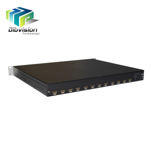 12 Channels Digital TV HD to RF <strong>Modulator</strong> MPEG4 AVC <strong>Encoder</strong> <strong>DVB</strong>-<strong>T</strong> <strong>DVB</strong>-C ATSC-<strong>T</strong> ISDBT RF <strong>Modulator</strong> Q312 - Product Image 2