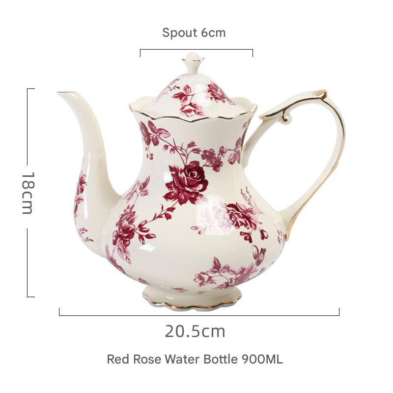 Red Rose water bottle