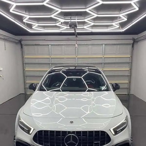 Шестиугольный потолочный светильник для автосалона - Product Image 4