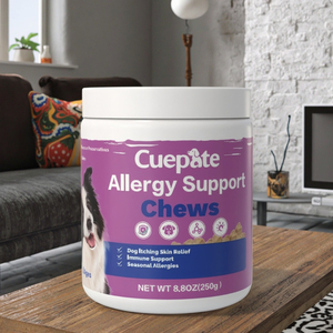 Aide aux allergies Doux à mâcher pour chiens chats Amélioration de la santé de la peau Démangeaisons Soulagement de la peau à base de poisson Pet Wellness Nutrition Dinde Puce - Product Image 2