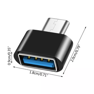 USB 2.0 Type-C Micro OTG CABLE อะแดปเตอร์ Type C USB-C OTG Converter สำหรับ Huawei Samsung Mouse คีย์บอร์ด USB แฟลชดิสก์ - Product Image 5