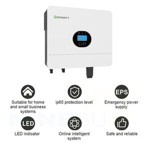 Growatt 3.5kw Panel solar Char Controller 100a Mppt Grid Hybrid Solar Power Inverter 48V Entrada 230V Salida 80a DC/AC Inversor - Product Image 2