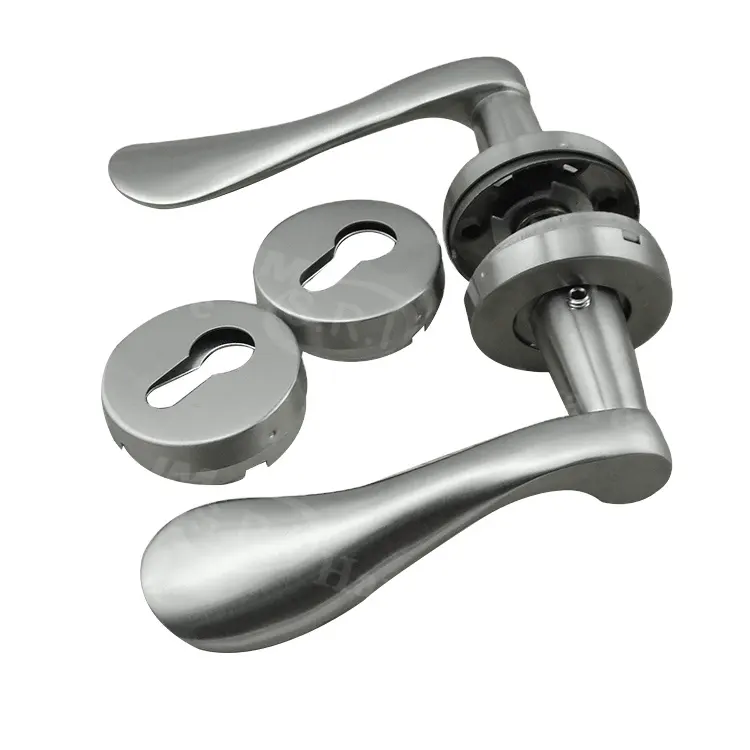 304 stainless steel fireplace door handles , garage door handle , hotel door handle locks