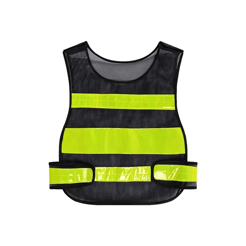 Usine faire sur commande Logo imprimé sécurité Construction gilet de course gilet réfléchissant de protection