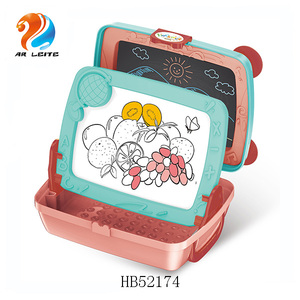 4 in 1 yeni sırt çantası yazma çizim tahtası oyuncaklar aktivite çalışma masası çocuklar için - Product Image 3