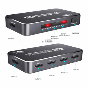 5合1 4K HDMI2.0b切换器，带红外远程HDCP 2.2 HDR10转换器HDMI开关，适用于PS4/PS5 - Product Image 3