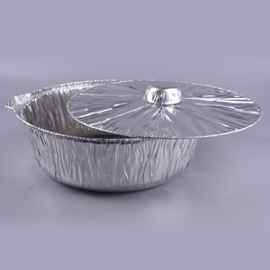 סיר נייר אלומיניום חד פעמי עם מכסה פאי נייר אלומיניום עם מכסה פאי סיר פאי אלומיניום חד פעמי - Product Image 4