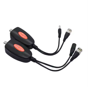 400m Long Range CCTV Power Video Combiner - 2-in-1 <strong>BNC</strong> Adapter for Analog/AHD/TVI Cameras, 12V <strong>Output</strong> Flame Retardant PVC - Product Image 1