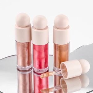 高光泽面部照明器液体荧光笔化妆珍珠闪光持久闪光荧光笔 - Product Image 2