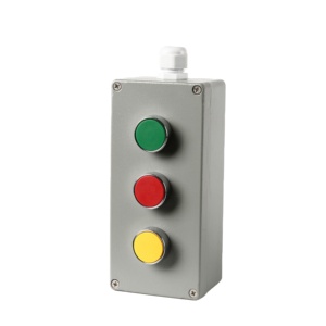 Beliebter kunden spezifische elektrische Batterie platte Kunststoff gehäuse Druckknopf schalter Steuer kasten, wasserdichte Anschluss dose - Product Image 1