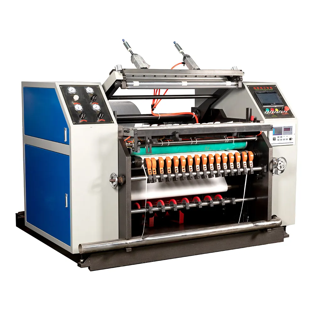 Cheap Factory Supply High Efficiency Cash Register Paper Roll Slitting Cutting Machine