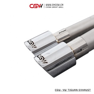 ที่มีประสิทธิภาพสูงสากลท่อไอเสียท่าทางการควบคุมวาล์วสำหรับ VW Tiguan 1.8T 2.0T ไอเสียเคล็ดลับ - Product Image 5