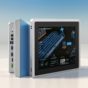 Industrial Lcd Touch Pc Monitor Anti Shock Vibration 15&quot; 17&quot; 19&quot; 21.5&quot; Panel Rack Mount Monitor for Console Automation - Product Image 1