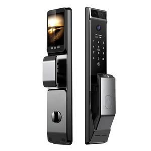 Di alta qualità 3D riconoscimento facciale Video Intercom schermo di impronte digitali automatico Smart serratura della porta con la macchina fotografica - Product Image 1