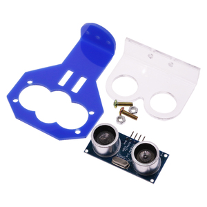 Modulo ultrasonico cc 3.3V-5V IO trasduttore di misurazione a distanza HC-SR04 sensore per Arduino Kit per rilevatore di onde DIY