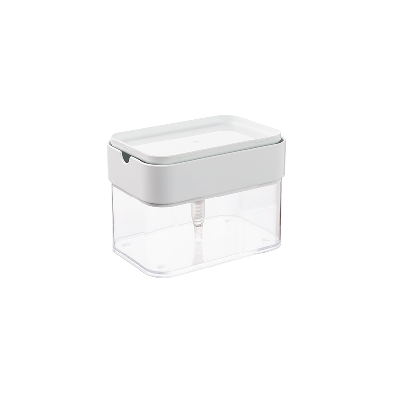 boîte simple + éponge simple blanche