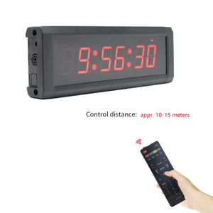 Es Función múltiple Dígitos rojos para interiores Pantalla de 1,5 pulgadas Reloj de sincronización Recordatorio de voz Botón con cable Control Temporizador de Cuenta Regresiva digital - Product Image 4