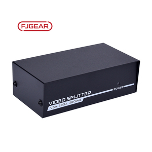 FJ-2004 Fjgear 1入力および4出力プラグアンドプレイ1920*1440 4 PORTVGAスプリッター200Mhz1入力4出力4ポートVGA - Product Image 2