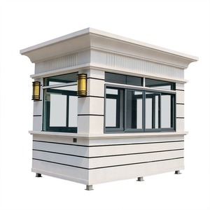 Bekçi odası ve misafir kabini, prefabrik okul güvenlik evi için yüksek kaliteli ve uygun fiyatlı mobil konteyner güvenlik evi. - Product Image 2