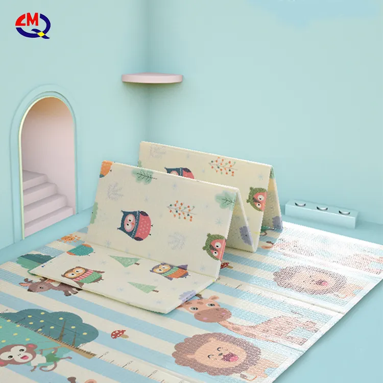 Hot Koop Baby Kinderen Opvouwbare Mat Xpe Speelmat Gepersonaliseerde Opvouwbare Mat