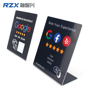 Supporto NFC programmabile personalizzato Google recensioni menu ristoranti Social Media compatibile interfaccia RFID PVC-per Instagram LinkedIn - Product Image 5