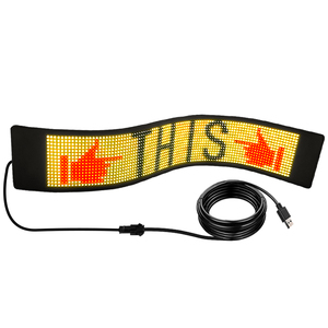 Coperta P2.5, P3, P4, P5, P6, P7.62, APP di controllo Tabellone Digitale LED Commovente Visualizzazione dei Messaggi Segno - Product Image 1