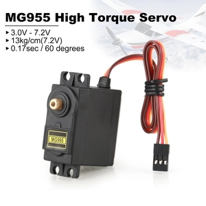 MG995アナログサーボメタルギアサーボ55g高速トルクデジタルサーボモーターRCカーロボットヘリコプター用 (コントロールアングル180) - Product Image 5