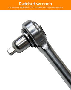 40pcs 1/4 Inch CR-V Ratchet Auto Repair Mechanic Wrench Sleeve <strong>Kit</strong> Hand <strong>Tools</strong> Toolbox Combination Socket Wrench <strong>Kit</strong> - Product Image 5