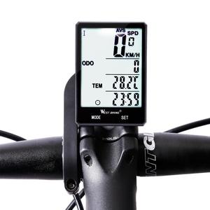 Велокомпьютер WEST BIKING Водонепроницаемый IPX6, 20 функций, GPS, дорожный велосипед, цифровой беспроводной - Product Image 4