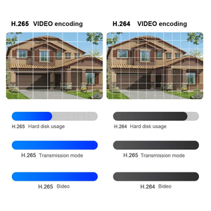 HFWS 4K 8MP 8CH PoE NVR套件双向音频全彩IP66 8pcs户外家庭闭路电视知识产权摄像机监控安全摄像机系统 - Product Image 5